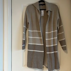 NWT striped cardigan